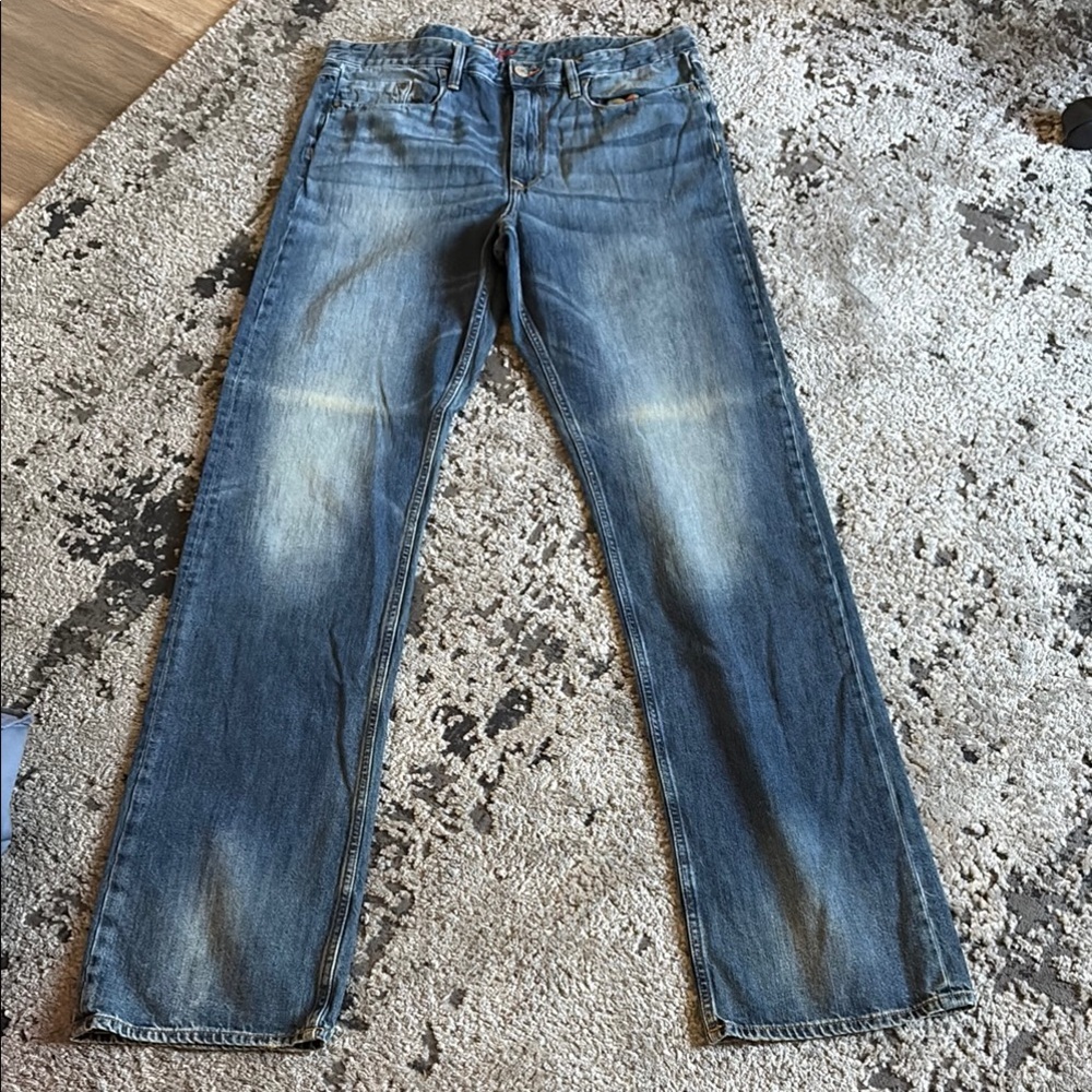 Robert Graham Light Blue Straight Jeans